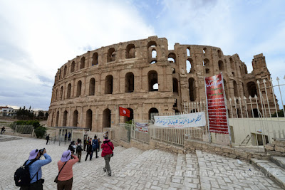 突尼西亞, tunisia, El Gem, Colosseum, 伊利捷古城, 鬥獸場