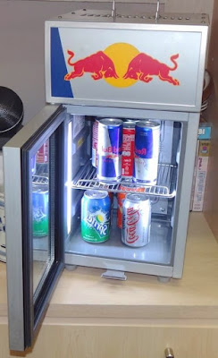 mini kühlschrank red bull