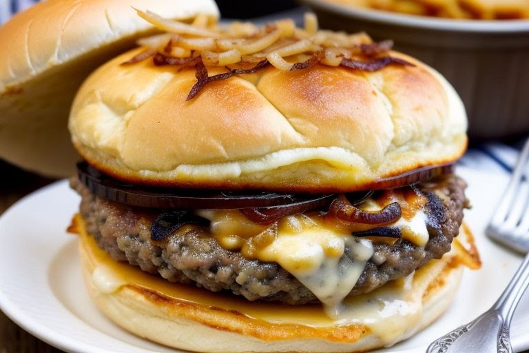 Bistro Chic: French Onion Soup Burger