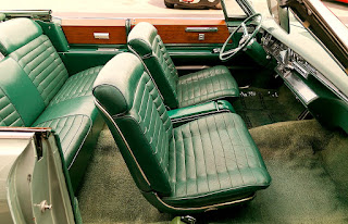 1966 Cadillac Eldorado Cabriolet Green Seat Front