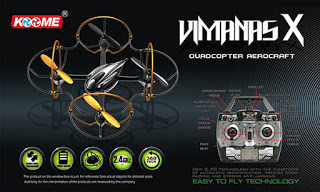 jual Drone Vimanas X Quadcopter 2.4G 4ch 