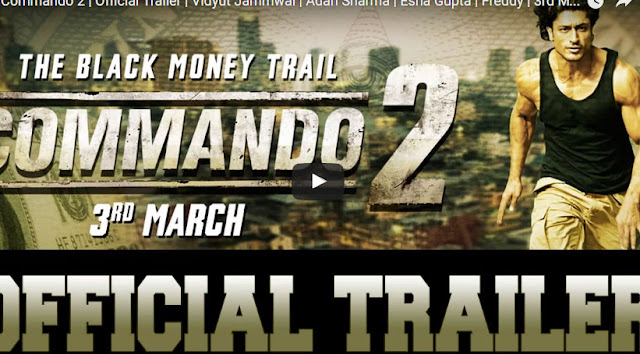 कमांडो २ हिंदी फिल्म - Commando 2 Hindi Film, Movie