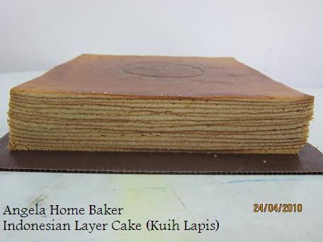 Recipes Indonesian Layer Cake on Angela Home Baker  Indonesian Layer Cakes   Kek Lapis