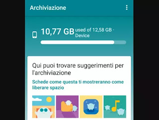 android gestione file google