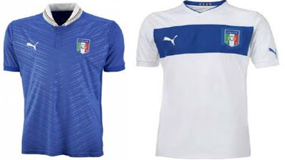 Jersey kit Italy EURO 2012