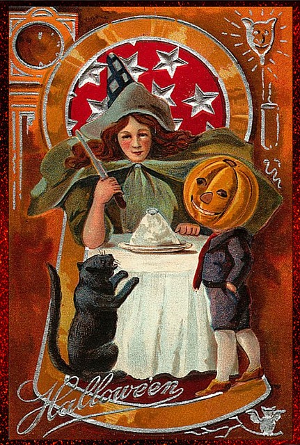 vintage halloween poster download printables