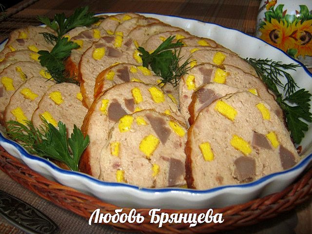 курица фаршированная