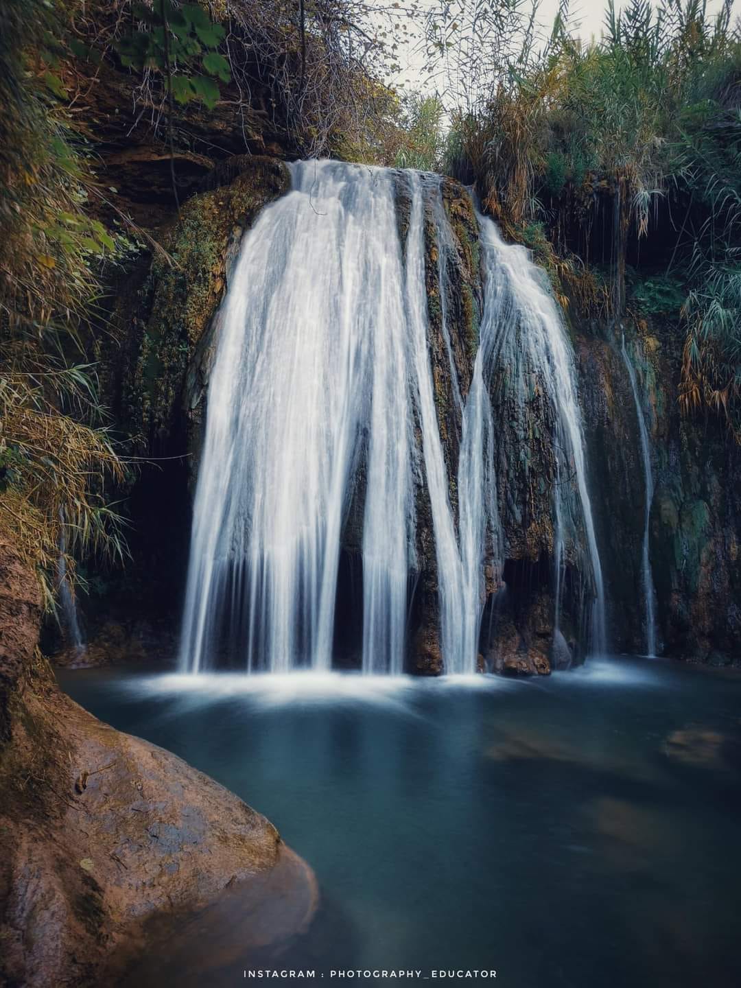 Kanhati waterfall Soon valley. Kanhati waterfall. waterfall Soon valley. waterfall in punjab