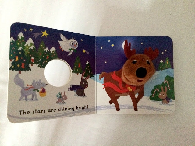 jingle jingle reindeer puppet book