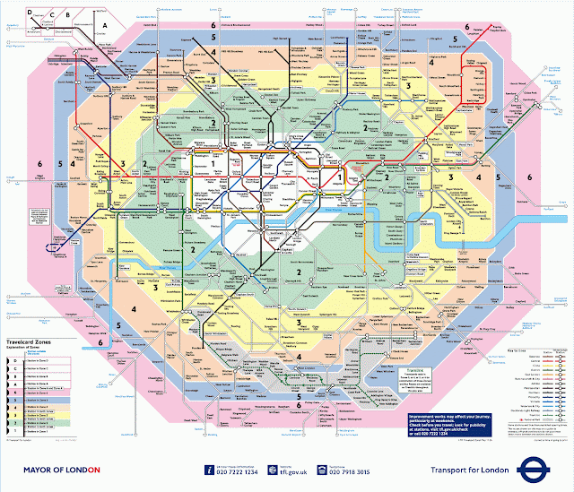 2011 London Underground Map
