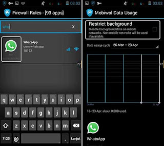 Cara Menonaktifkan Aplikasi WhatsApp Mobiwol