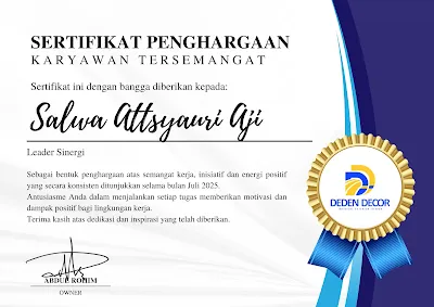 Salwa Attsyauri Aji – Divisi Digital Marketing