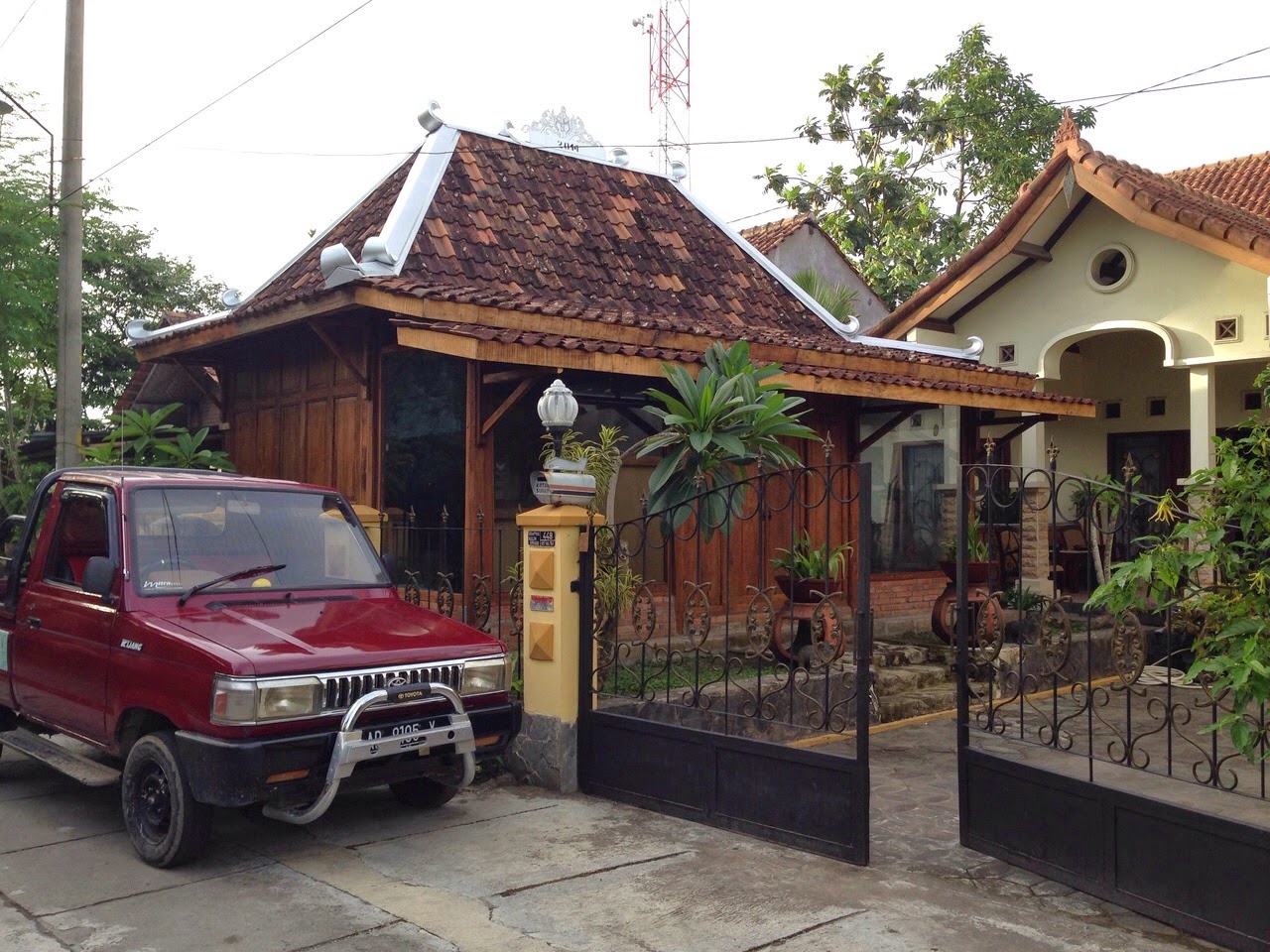  Rumah  limasan  minimalis Rumah  jati  lawas