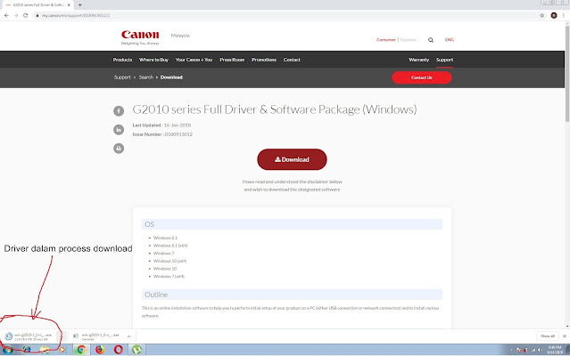 Download dam Install Printer Driver