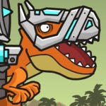 CyberDino: T-Rex vs Robots MOD APK v1.1.0 (Bất Tử)