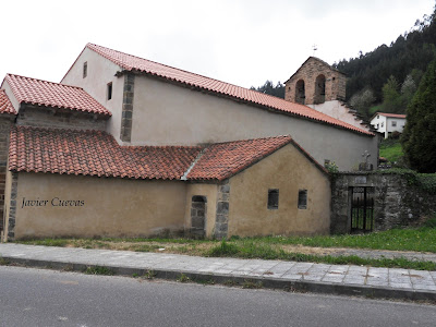 Iglesia de Bárcena del Monasterio. Grupo Ultramar Acuarelistas