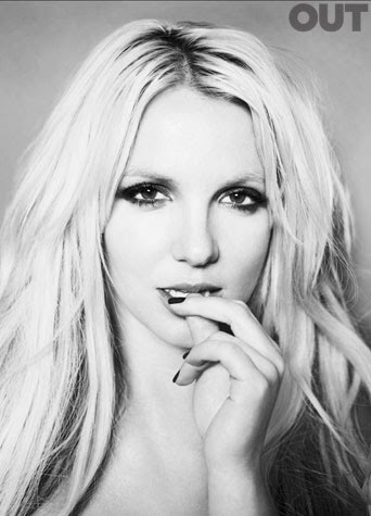 britney spears out magazine cover. with OUT magazine, Britney