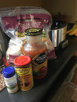 Chicken Tacos, healthy recipes, healthy crock pots meals, janell wilson