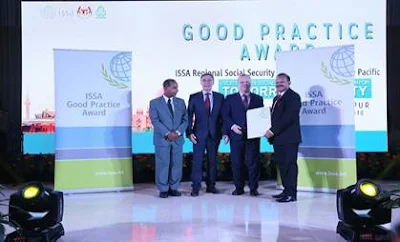 ESIC wins ISSA GOOD Practice Award, Asia and Pacific 2018