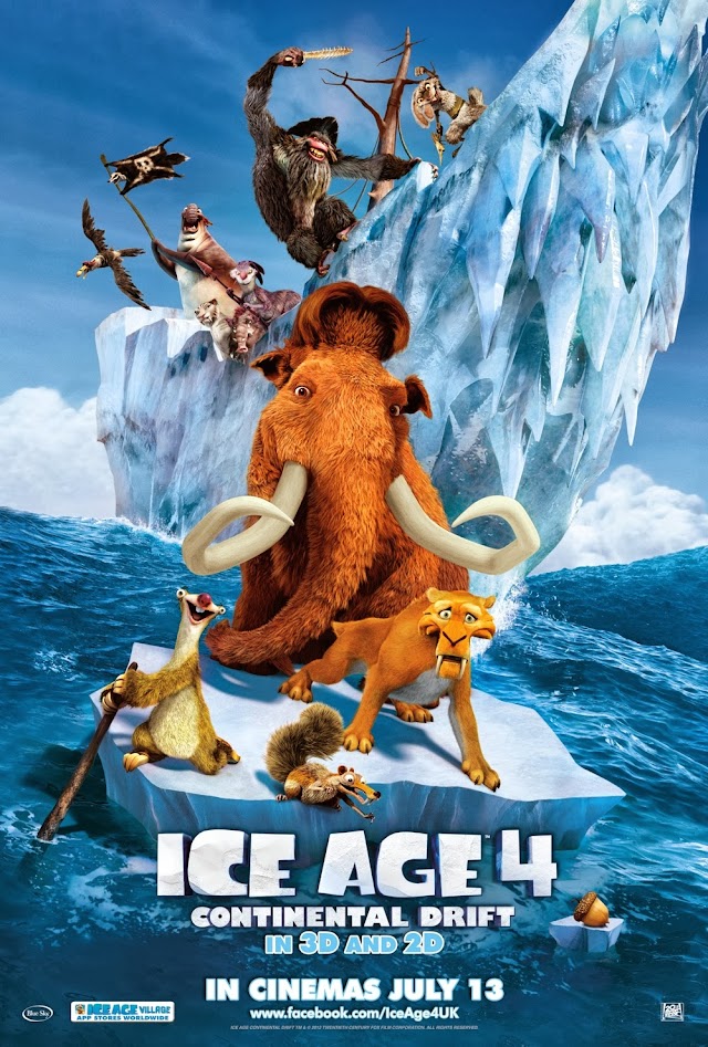 Ice Age 4 Dual Audio BRRip 720P Free Download