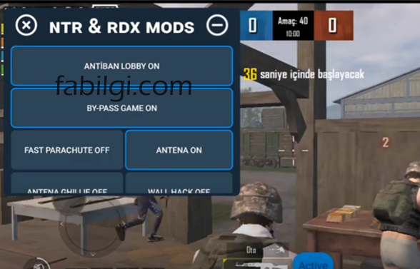 Pubg Lite NTR Menu Android Bansız Hile Kasım 2020 APK