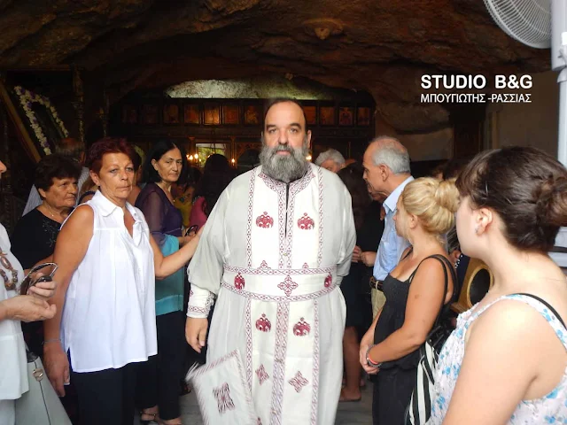 Ο Κεφαλλονίτης ιερέας π. Σπυρίδων Πετεινάτος αποχαιρέτησε το Ναύπλιο