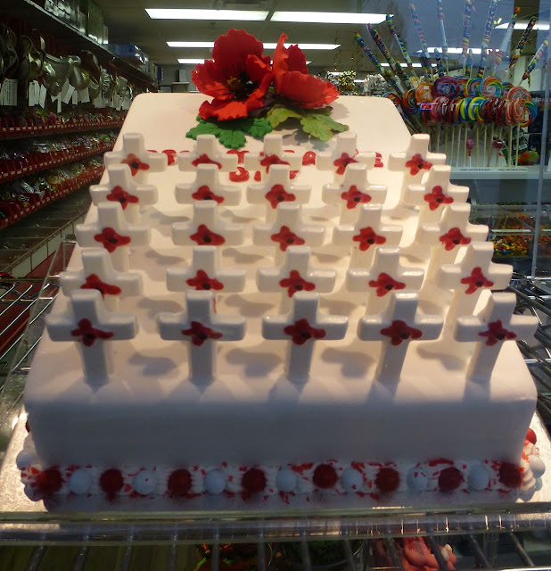 Scoop-N-Save novelty cakes - Remembrance Day