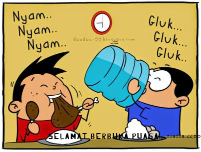 Kata Kata Ucapan Selamat Berbuka Puasa Lucu