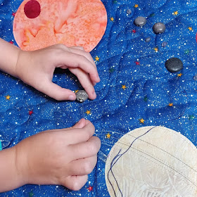 Hand sewing on asteroids