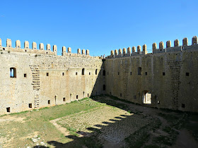 Inside Toroella de Montgrí Castell