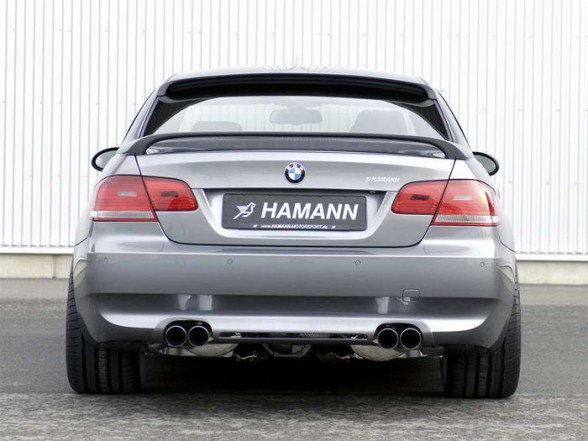 Rear View of 2007 BMW 335i Coupe by Hamann  