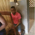 Young Nigerian Man Who Stole A Phone In A Church In Lagos, Gets Arrested By SARS