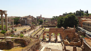 Palatino em Roma Itália