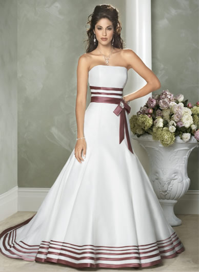 Color Wedding Dresses 2011