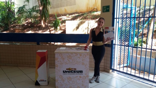 Agência Sisters ativa a marca do Uniceub nas escolas de ensino médio de Brasília