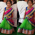 Baby in Sea Green Half Saree