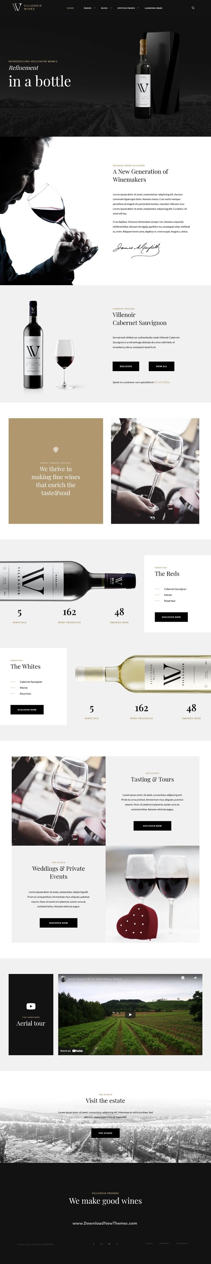 Wine Hubspot Theme