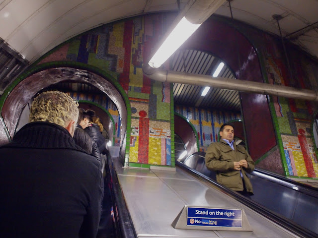 Eduardo Paolozzi mosaics at Tottenham Court Road station, Photo: Bill Hicks