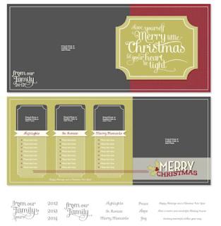  Light Heart Christmas Postcard Template - Digital Download  http://jennsavstamps.stampinup.net