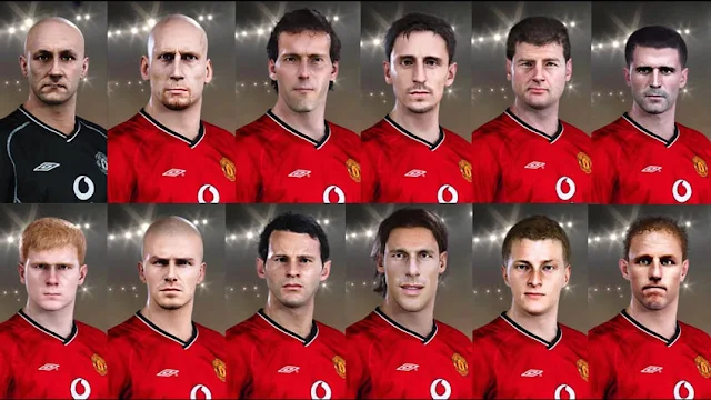 Classic Facepack Manchester United For eFootball PES 2021