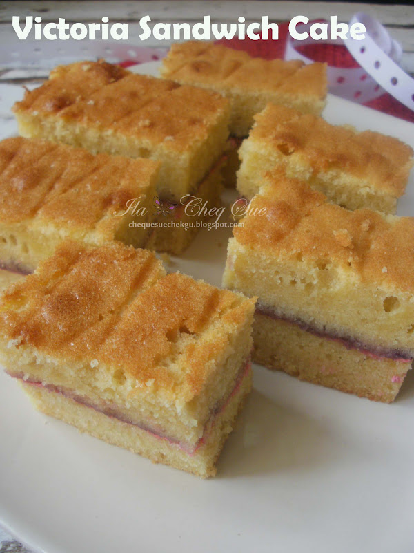 Resepi Kek Victoria Sandwich - Surasmi X