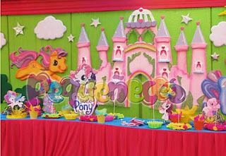 Little Pony Kids Party Decoration