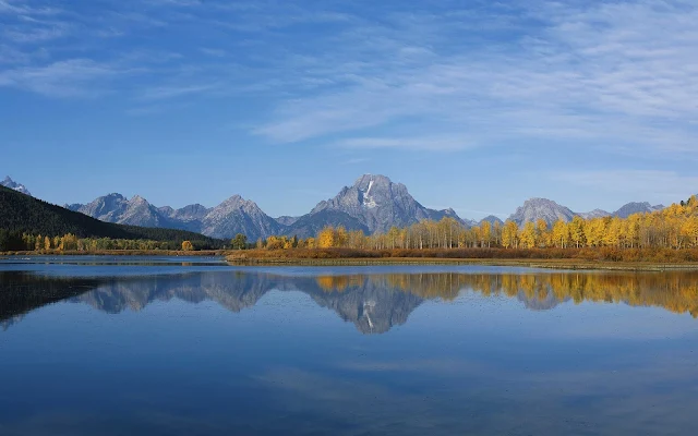 Mountain Lake Nature Reflections wallpaper. Click on the image above to download for HD, Widescreen, Ultra HD desktop monitors, Android, Apple iPhone mobiles, tablets.