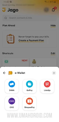 Cara Isi Saldo DANA dari Bank Jago