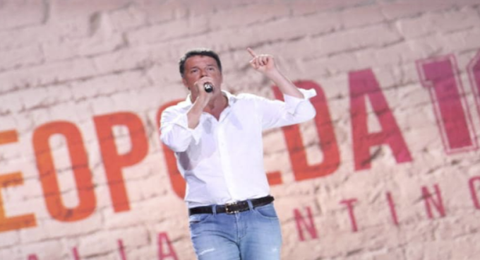 Renzi: 'Obiettivo minimo alle elezioni è la doppia cifra' 
