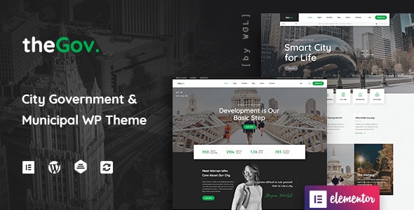 Best Municipal and Government WordPress Theme 