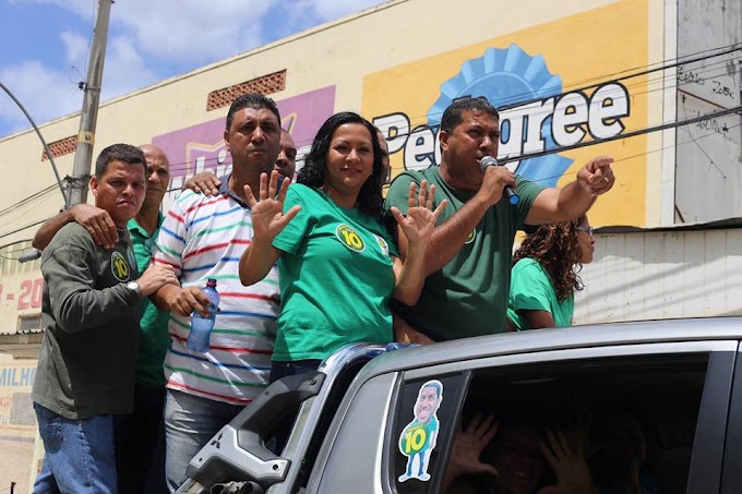 Último dia de campanha de Dejorge é marcado por carreatas em diversos bairros 