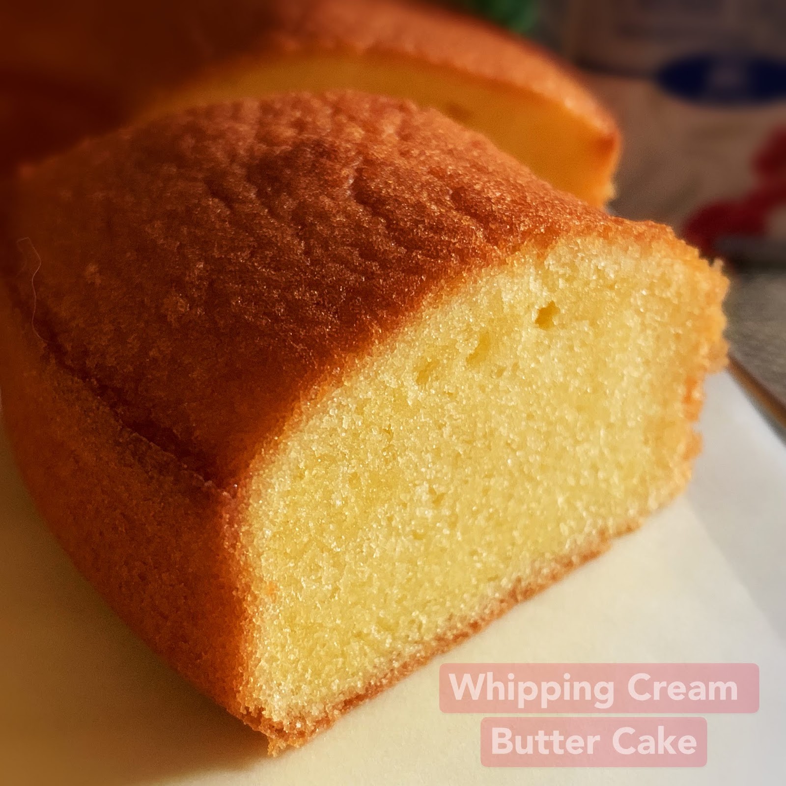 My Mind Patch Whipping Cream Butter Cake