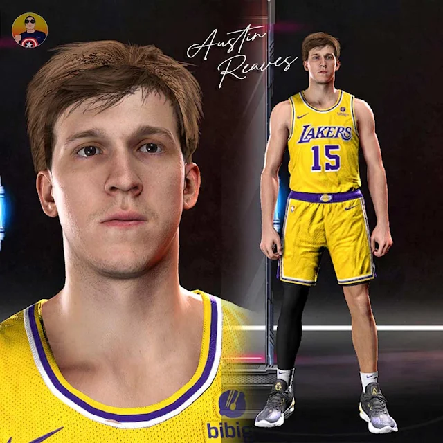 NBA 2K24 Austin Reaves Cyberface & Body Update
