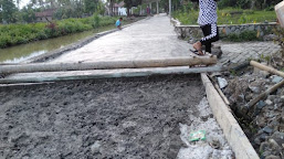 Pekerjaan Rabat Beton di Desa Sidoko Kecamatan Gunung Kaler, Diduga Curi Kubikasi